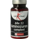 Lucovitaal Alle 22 aminozuren compleet, 60 capsules