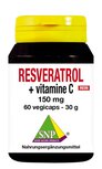 Resveratrol + vitamine C 150mg puur, 6o stuks
