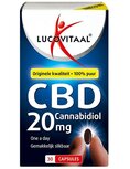 Lucovitaal CBD  20 mg, 30 stuks