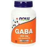 NOW GABA 500mg, 100 Capsules