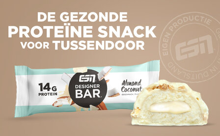 ESN Almond coconut bar, 12 stuks