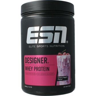 ESN Designer whey cherry yoghurt, 908 gram