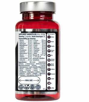 Lucovitaal Alle 22 aminozuren compleet, 60 capsules