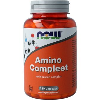  NOW Amino compleet, 120 capsules