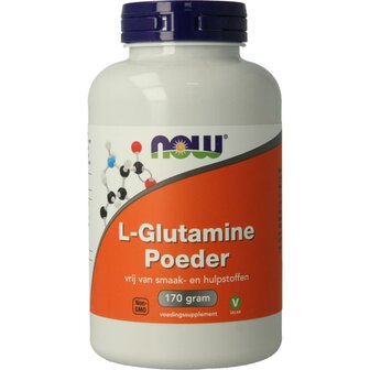  NOW L-Glutamine poeder, 170 gram