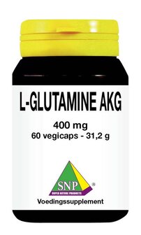 SNP L-Glutamine AKG 400 mg puur, 60 capsules