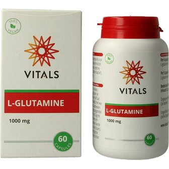  Vitals L-Glutamine 1000 mg, 60 stuks