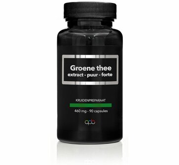 Groene thee extract puur forte 460mg, 90 stuks