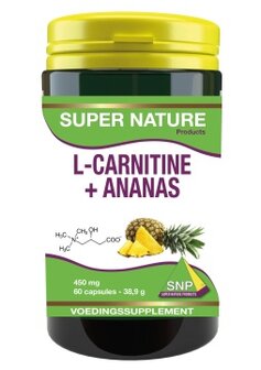 L Carnitine ananas 450 mg, 60 stuks