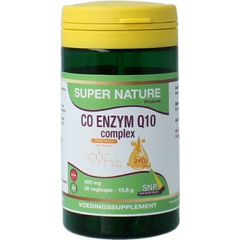 Q10 complex 400mg puur, 30 stuks