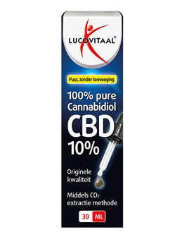 Lucovitaal CBD Olie 10%, 30ml