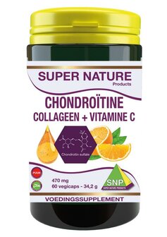 Chondro&iuml;tine collageen vitamine C, 60 capsules