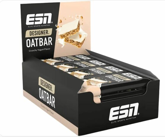Oat bar crunchy yoghurt, 12 stuks