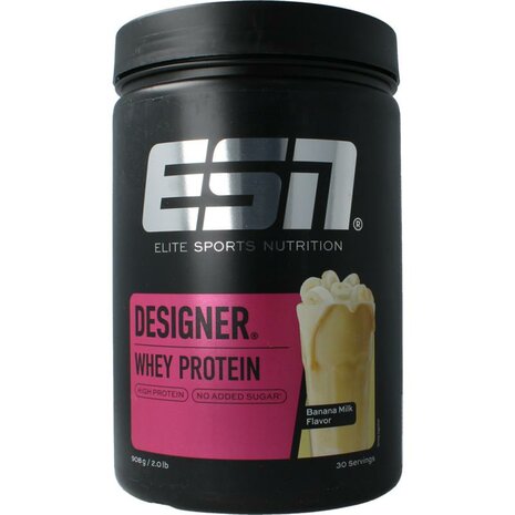  ESN Designer whey banana milk, 908 gram